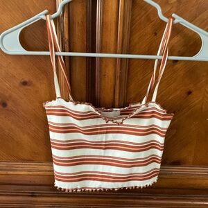 Urban Outfitters Striped Women's Crop Top